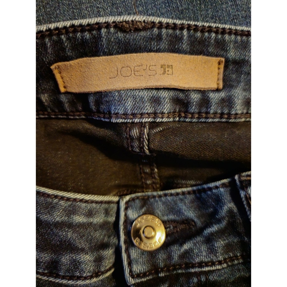 Joe's Jeans Womens‎ 25, Demim Dark Wash Low Rise Skinny Ankle Strech - Picture 13 of 15